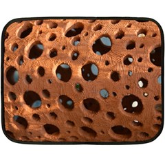 Texture Pattern Wallpaper Background Pattern Holes Fleece Blanket (mini)