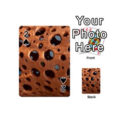 Texture Pattern Wallpaper Background Pattern Holes Playing Cards 54 (mini) by Sudhe