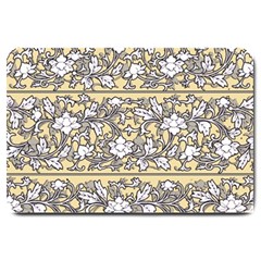 Floral Pattern Background Large Doormat 