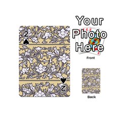 Floral Pattern Background Playing Cards 54 (mini)