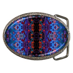 Kaleidoscope Art Pattern Ornament Belt Buckles