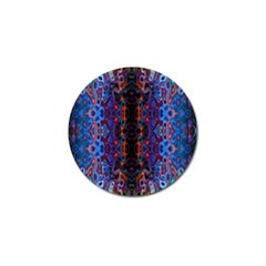 Kaleidoscope Art Pattern Ornament Golf Ball Marker (4 Pack)