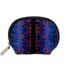 Kaleidoscope Art Pattern Ornament Accessory Pouch (small) by Sudhe