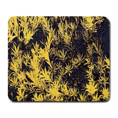 Artistic Yellow Background Large Mousepads