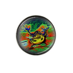 Abstract Transparent Background Hat Clip Ball Marker