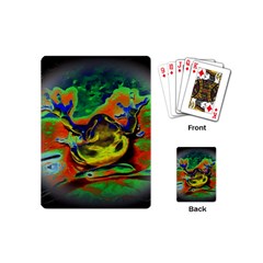 Abstract Transparent Background Playing Cards (mini)