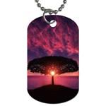 Flight Landscape Nature Sky Dog Tag (One Side) Front