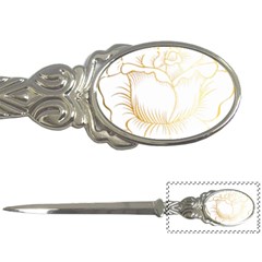 Golden Rose Stakes Letter Opener