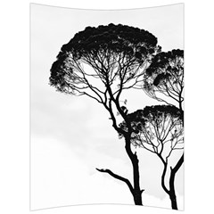 Silhouette Photo Of Trees Back Support Cushion