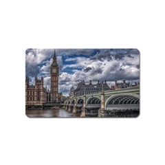 Architecture Big Ben Bridge Buildings Magnet (name Card)