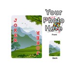 Forest Landscape Photography Illustration Playing Cards 54 (Mini) Front - Joker2