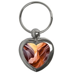 Light Landscape Nature Red Key Chains (heart) 