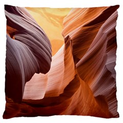 Light Landscape Nature Red Large Cushion Case (two Sides) by Sudhe