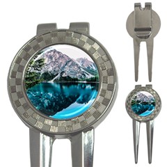 Daylight Forest Glossy Lake 3-in-1 Golf Divots