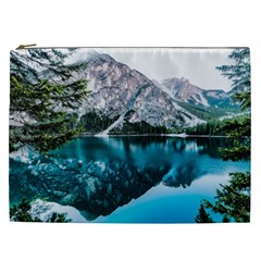 Daylight Forest Glossy Lake Cosmetic Bag (xxl) by Sudhe