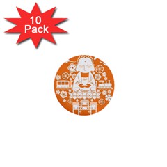 Taiwan Changhua Wikiproject 1  Mini Buttons (10 Pack) 