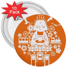 Taiwan Changhua Wikiproject 3  Buttons (10 Pack) 