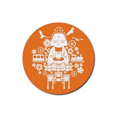 Taiwan Changhua Wikiproject Rubber Coaster (round) 