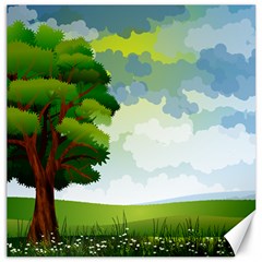 Landscape Nature Natural Sky Canvas 20  X 20 