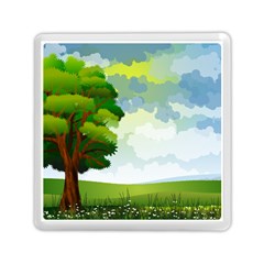 Landscape Nature Natural Sky Memory Card Reader (square) by Sudhe