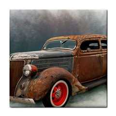 Auto Old Car Automotive Retro Tile Coasters