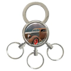 Auto Old Car Automotive Retro 3-ring Key Chains