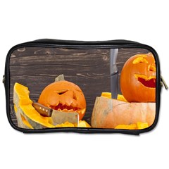 Old Crumpled Pumpkin Toiletries Bag (two Sides) by rsooll