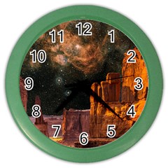 Geology Sand Stone Canyon Color Wall Clock