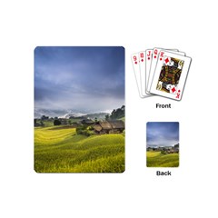 Vietnam Terraces Rice Silk Playing Cards (mini)