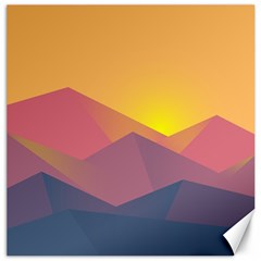 Image Sunset Landscape Graphics Canvas 20  X 20 
