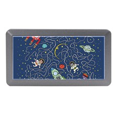 Cat Cosmos Cosmonaut Rocket Memory Card Reader (mini) by Sudhe