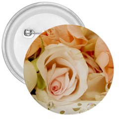 Roses Plate Romantic Blossom Bloom 3  Buttons