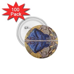 Mosaic Painting Glass Decoration 1 75  Buttons (100 Pack) 