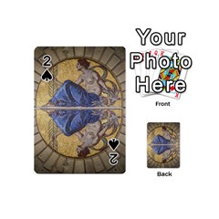 Mosaic Painting Glass Decoration Playing Cards 54 (mini) by Sudhe