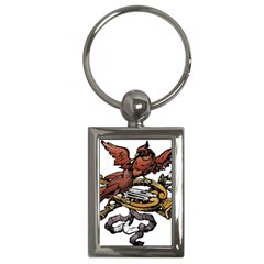 Transparent Background Bird Key Chains (rectangle) 