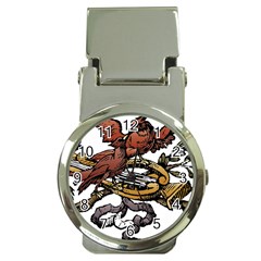 Transparent Background Bird Money Clip Watches