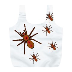 Nature Insect Natural Wildlife Full Print Recycle Bag (l) by Sudhe