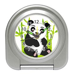 Giant Panda Bear Travel Alarm Clock