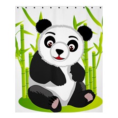 Giant Panda Bear Shower Curtain 60  X 72  (medium)  by Sudhe