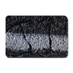 Asphalt Road  Small Doormat  by rsooll