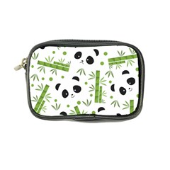 Giant Panda Bear Bamboo Icon Green Bamboo Coin Purse