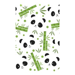 Giant Panda Bear Bamboo Icon Green Bamboo Shower Curtain 48  X 72  (small)  by Sudhe