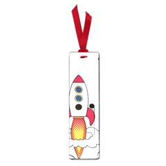 Rocket Cartoon Small Book Marks by Sudhe