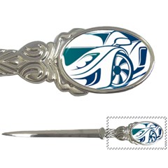 Blue Vector Car Letter Opener