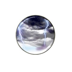 Thunder And Lightning Weather Clouds Painted Cartoon Hat Clip Ball Marker (10 Pack)