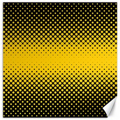 Dot Halftone Pattern Vector Canvas 12  X 12 