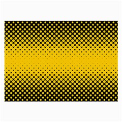 Dot Halftone Pattern Vector Large Glasses Cloth by Mariart