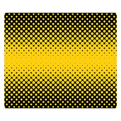 Dot Halftone Pattern Vector Double Sided Flano Blanket (small)  by Mariart