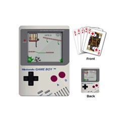 Game Boy White Playing Cards (mini) by Sudhe