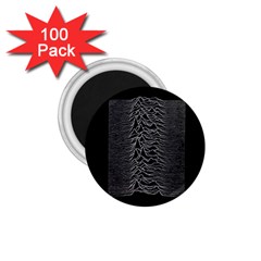 Grayscale Joy Division Graph Unknown Pleasures 1 75  Magnets (100 Pack) 